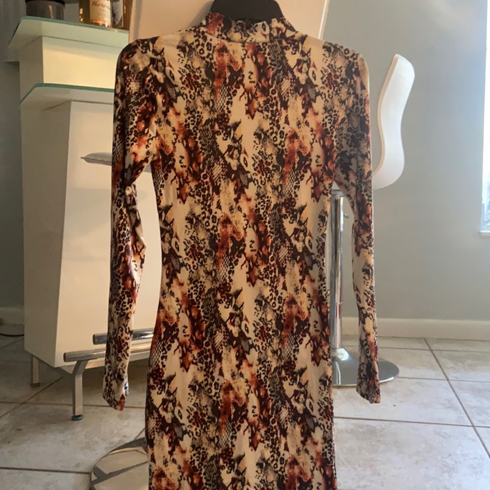 SHEIN Snakeskin Dress